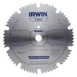 IRWIN® 11240 - 7-1/4" 60T Steel FTG Circular Saw Blade