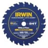 IRWIN® 14020 - WeldTec™ 6-1/2" 18T Carbide ATB Circular Saw Blade -Irwin 14029 2