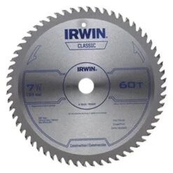 IRWIN® 15530ZR - 7-1/4" 60T Carbide ATB Circular Saw Blade