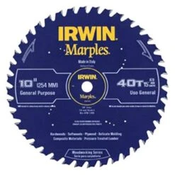 IRWIN® 1807367 - Marples™ 10" 40T Carbide ATB Circular Saw Blade