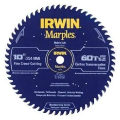 IRWIN® 1807369 - Marples™ 10" 60T Carbide ATB+R Circular Saw Blade