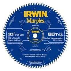 IRWIN® 1807370 - Marples™ 10" 80T Carbide Hi-ATB Circular Saw Blade