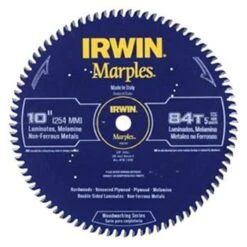 IRWIN® - Marples™ 10" 84T Carbide TCG Circular Saw Blade