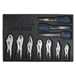IRWIN® - 10-piece 5" To 11" Dipped/Metal Handle Mixed Pliers Set