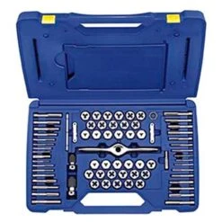 IRWIN® - Hanson™ 75-Piece Machine Screw, SAE, Metric Self Alignment Tap/Die Set