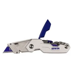 IRWIN® - FK250™ BladeLock™ Folding Utility Knife With 2 Driving Bits And 3 Blades -Irwin 1858320 8