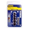Irwin® - Impact Bolt-Grip™ 6-piece 3/8" Drive 1/4" To 1/2" Hex Shank Impact Bolt Extractor Set -Irwin 1859143