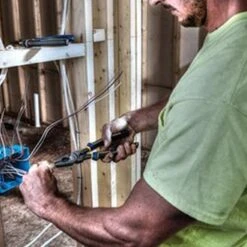 IRWIN® - Vise-Grip™ 8" Multi-Material Handle Combination Jaws Tether Ready Linemans Pliers 17 IRWIN® - Vise-Grip™ 8" Multi-Material Handle Combination Jaws Tether Ready Linemans Pliers -Irwin 1902414 8