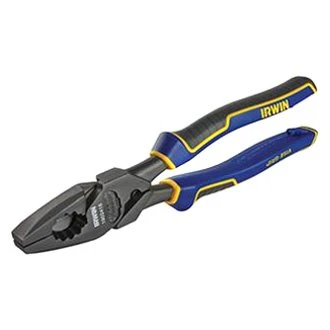 IRWIN® - Vise-Grip™ 9-1/2" Multi-Material Handle Combination Jaws Fish Tape Puller Crimper Linemans Pliers 4 IRWIN® - Vise-Grip™ 9-1/2" Multi-Material Handle Combination Jaws Fish Tape Puller Crimper Linemans Pliers - Image 2