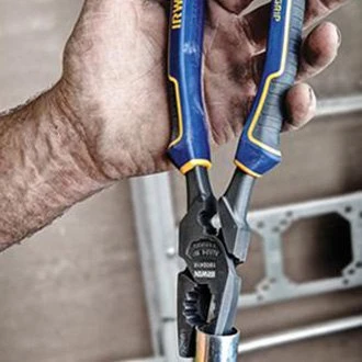 IRWIN® - Vise-Grip™ 9-1/2" Multi-Material Handle Combination Jaws Fish Tape Puller Crimper Linemans Pliers 9 IRWIN® - Vise-Grip™ 9-1/2" Multi-Material Handle Combination Jaws Fish Tape Puller Crimper Linemans Pliers - Image 7