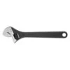 IRWIN® - SAE Black Oxide Plain Handle Adjustable Wrench -Irwin 1913189 1