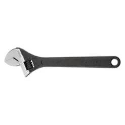 IRWIN® - SAE Black Oxide Plain Handle Adjustable Wrench