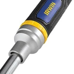 IRWIN® - 9-piece Multi Material Handle Ratcheting Dual Sided Bits Multi-Bit Screwdriver Kit -Irwin 1948774 5