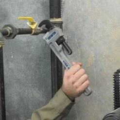 IRWIN® 2074112 - Vise-Grip™ 2" X 12" Serrated Jaws Aluminum Straight Pipe Wrench -Irwin 2074112 4