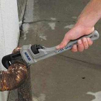 IRWIN® 2074118 - Vise-Grip™ 2-1/2" X 18" Serrated Jaws Aluminum Straight Pipe Wrench 7 IRWIN® 2074118 - Vise-Grip™ 2-1/2" X 18" Serrated Jaws Aluminum Straight Pipe Wrench - Image 5