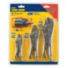 IRWIN® - Vise-Grip™ The Original™ 3-piece 5" To 10" Metal Handle Straight/Curved Jaws Locking Pliers Set