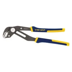 IRWINŽ 2078110 - Vise-Grip⢠GrooveLock⢠10" V-Jaws Multi-Material Handle Push Button Ratcheting Tongue & Groove Pliers