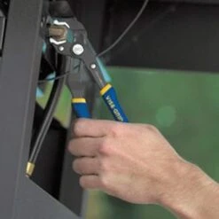 IRWIN® - Vise-Grip™ GrooveLock™ 3-piece V-Jaws Multi-Material Handle Push Button Ratcheting Tongue & Groove Pliers Set 17 IRWIN® - Vise-Grip™ GrooveLock™ 3-piece V-Jaws Multi-Material Handle Push Button Ratcheting Tongue & Groove Pliers Set -Irwin 2078710 7