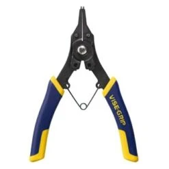 IRWIN® - Vise-Grip™ 5-piece 45°/90° Straight & Bent 0.070" Replaceable Tips Internal/External Spring Loaded Snap Ring Pliers Kit -Irwin 2078900 2