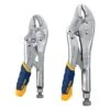 IRWIN® - Vise-Grip™ Fast Release™ 2-piece 7" To 10" Multi-Material Handle Curved Jaws Locking Pliers Set -Irwin 214t