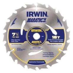 IRWIN® 24030 - Marathon™ 7-1/4" 24T Carbide ATB Circular Saw Blade