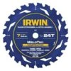 IRWIN® 24035 - WeldTec™ 7-1/4" 24T Carbide ATB Circular Saw Blade -Irwin 24035 1