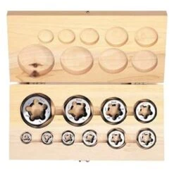 IRWIN® - Hanson™ 10-Piece SAE HCS Right-Hand Re-Threading Solid Round Die Set