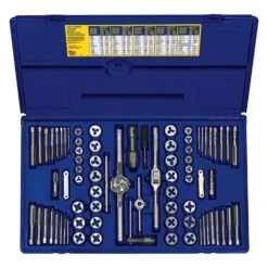 IRWIN® - Hanson™ 76-Piece Machine Screw, SAE, Metric HCS Tap/Die Set