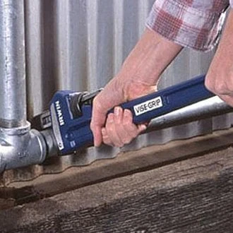 IRWIN® 274105 - Vise-Grip™ 1" X 8" Serrated Jaws Cast Iron Straight Pipe Wrench 7 IRWIN® 274105 - Vise-Grip™ 1" X 8" Serrated Jaws Cast Iron Straight Pipe Wrench - Image 5