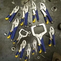 IRWIN® - Vise-Grip™ Fast Release™ 4-piece 5" To 10" Multi-Material Handle Long Nose/Straight/Curved Jaws Locking Pliers Set 12 IRWIN® - Vise-Grip™ Fast Release™ 4-piece 5" To 10" Multi-Material Handle Long Nose/Straight/Curved Jaws Locking Pliers Set -Irwin 428kbt 6