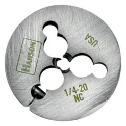 IRWINŽ 4674 - Hanson⢠1-1/2"-6 UNC SAE HCS Right-Hand Adjustable Round Die