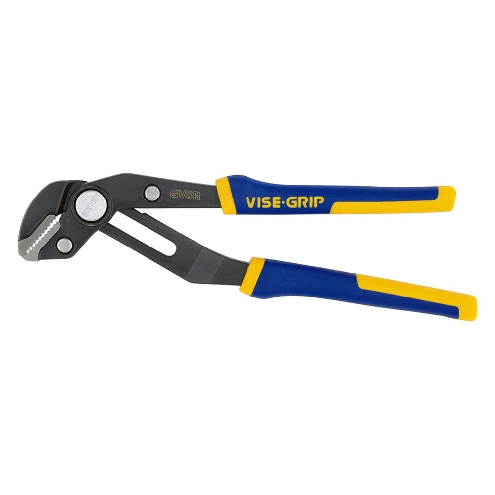 IRWIN® - Vise-Grip™ GrooveLock™ Straight Jaws Multi-Material Handle Push Button Ratcheting Tongue & Groove Pliers 3 IRWIN® - Vise-Grip™ GrooveLock™ Straight Jaws Multi-Material Handle Push Button Ratcheting Tongue & Groove Pliers