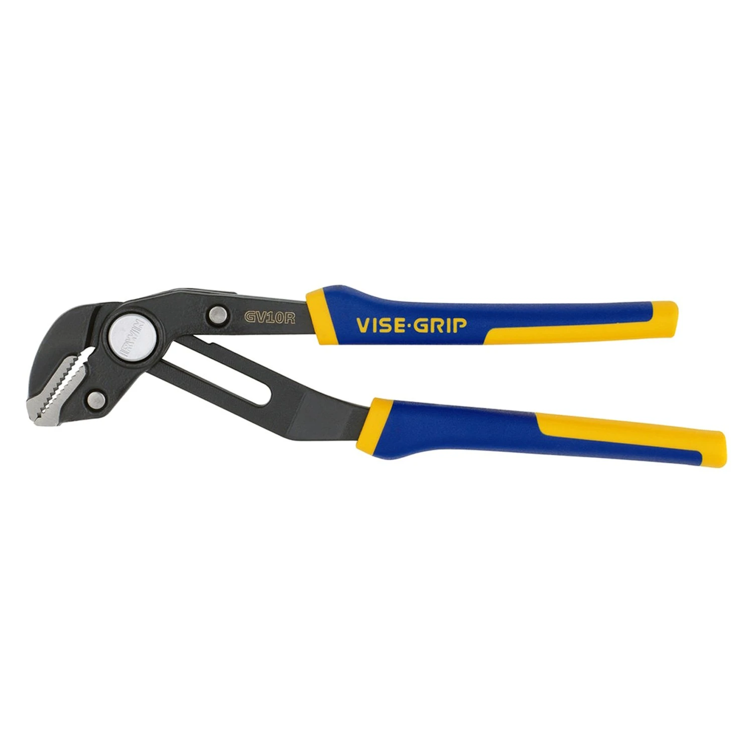 IRWIN® - Vise-Grip™ GrooveLock™ Straight Jaws Multi-Material Handle Push Button Ratcheting Tongue & Groove Pliers 4 IRWIN® - Vise-Grip™ GrooveLock™ Straight Jaws Multi-Material Handle Push Button Ratcheting Tongue & Groove Pliers - Image 2