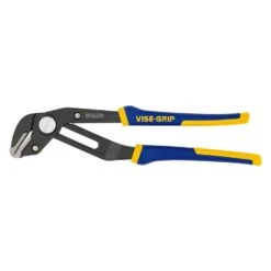 IRWINŽ 4935098 - Vise-Grip⢠GrooveLock⢠12" Straight Jaws Multi-Material Handle Push Button Ratcheting Tongue & Groove Pliers