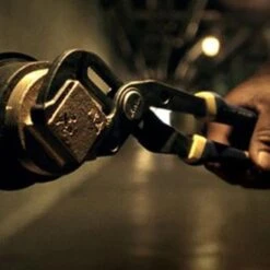 IRWIN® 4935098 - Vise-Grip™ GrooveLock™ 12" Straight Jaws Multi-Material Handle Push Button Ratcheting Tongue & Groove Pliers -Irwin 4935098 4