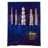 Irwin® - Hanson™ 535/524 Series™ 6-piece 3/32" To 7/8" Square Shank Spiral Flute Screw Extractor Set -Irwin 53545