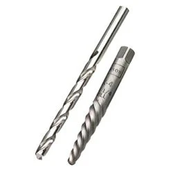 Irwin® - Hanson™ 537 Series™ 6-piece 3/32" To 9/32" Square Shank Spiral Flute Screw Extractor Kit