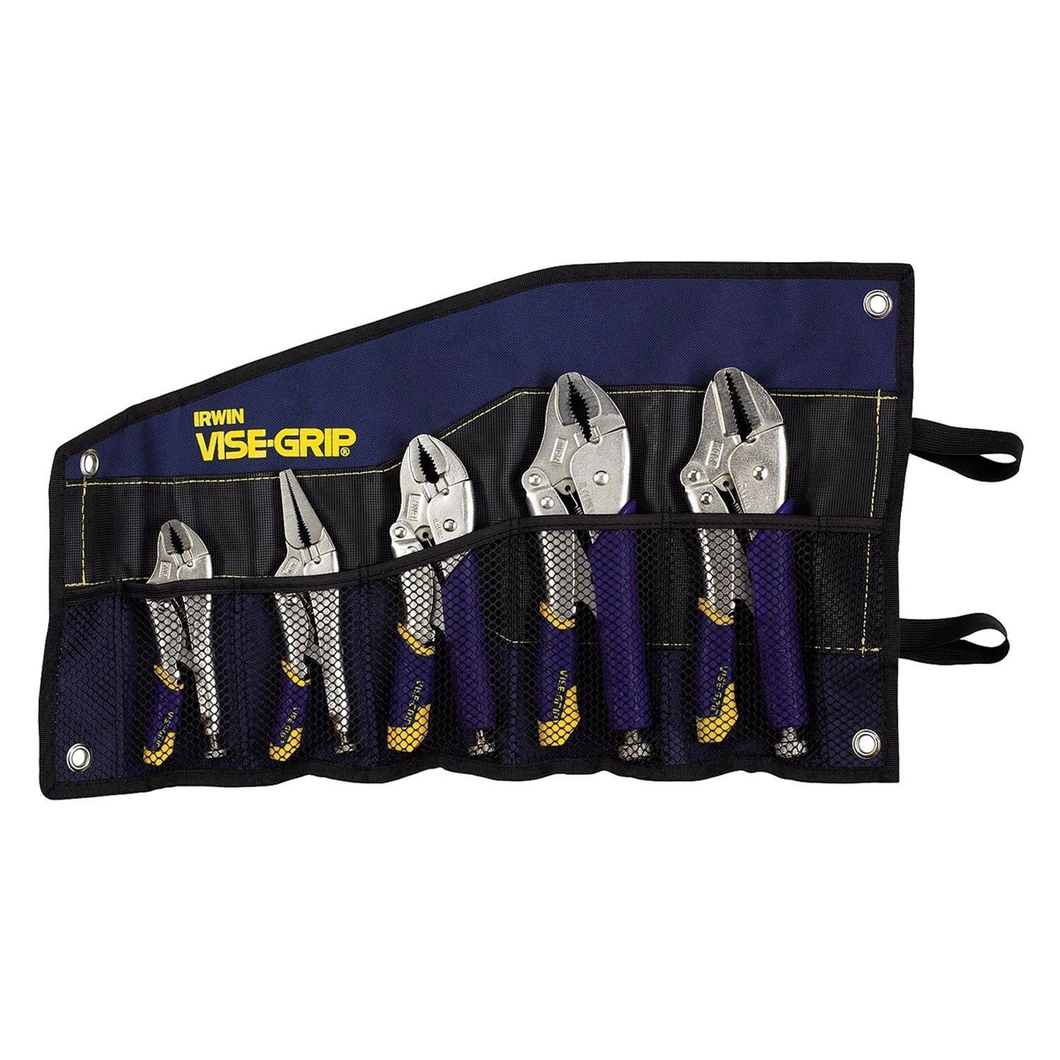 IRWIN® - Vise-Grip™ Fast Release™ 5-piece 5" To 10" Multi-Material Handle Long Nose/Curved/V/Straight Jaws Locking Pliers Set 3 IRWIN® - Vise-Grip™ Fast Release™ 5-piece 5" To 10" Multi-Material Handle Long Nose/Curved/V/Straight Jaws Locking Pliers Set