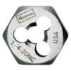 IRWIN® 7268 - Hanson™ 1-1/8"-7 UNC SAE HCS Right-Hand Re-Threading Solid Hexagon Die -Irwin 7268
