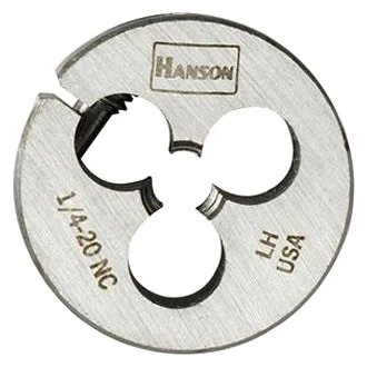 IRWIN® 7534 - Hanson™ 3/8"-16 UNC SAE HCS Left-Hand Adjustable Round Die 3 IRWIN® 7534 - Hanson™ 3/8"-16 UNC SAE HCS Left-Hand Adjustable Round Die