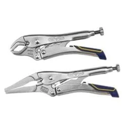 IRWIN® - Vise Grip™ Fast Release™ 2-piece 5" To 6" Metal Handle V/Long Nose Jaws Locking Pliers Set