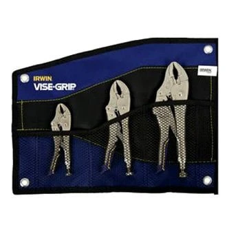 IRWIN® - Vise Grip™ Fast Release™ 3-piece 5" To 10" Metal Handle Curved Jaws Locking Pliers Set 3 IRWIN® - Vise Grip™ Fast Release™ 3-piece 5" To 10" Metal Handle Curved Jaws Locking Pliers Set