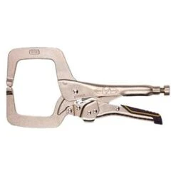 IRWIN® IRHT82585 - New Fast Release⢠Vise Grip⢠2-1/8" Fixed Pads Fast Jaw Opening C-Jaws Locking Clamp