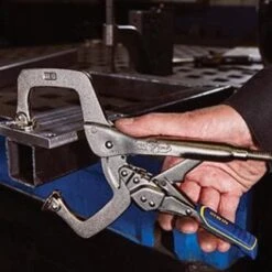IRWIN® IRHT82586 - New Fast Release™ Vise Grip™ 3-3/8" Swivel Pads Fast Jaw Opening C-Jaws Locking Clamp -Irwin irht82586 4