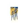IRWIN® - Vise-Grip™ GrooveLock™ 2-piece 8" To 10" Straight Jaws Multi-Material Handle Push Button Ratcheting Tongue & Groove Pliers Set -Irwin vgp1802532